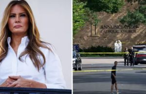 First Lady Melania Trump issues emotional statement to victims of Minnesota school sh.o.oting that k.illed two children