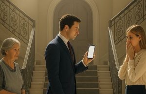 At 76, I was still scrubbing floors when I heard my son ask, “Are you using the $15,000 wisely?” My heart stopped—I’d never seen that money. His smile vanished as he looked at my daughter-in-law.