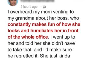 I Discovered My Mom’s Boss Was Disrespecting Her — So I Decided to Confront Him in Front of Everyone at His Office