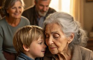 “Grandma, Mom and Dad want to use your money,” my grandson whispered, his eyes wide. I pretended to be offended and left the room. What happened next left the whole family speechless.