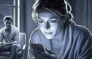 When a woman stops loving a man, she begins…