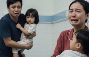 I hugged my feverish child while waiting in the hospital hallway and my heart skipped a beat when I saw my husband carrying another child into the emergency room…