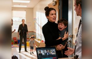 I dropped my son off like I always did—until his teacher pulled me aside and whispered, “Don’t leave yet.” My stomach sank when I heard my baby screaming from a locked room.