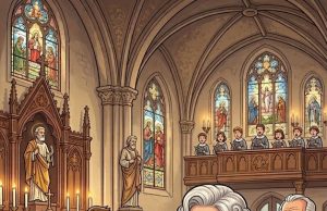 Tommy went to church