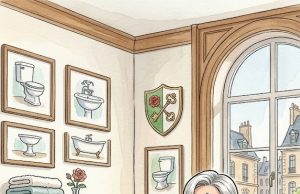 A young woman was preparing for her wedding