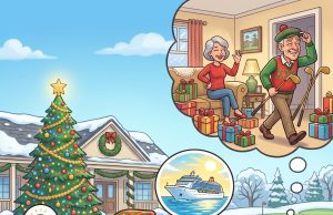 Four old timers were playing their weekly game of golf