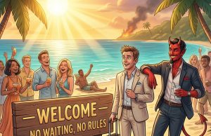 BRITISH MAN VISITS HEAVEN (…AND MAKES A VERY BAD DECISION)