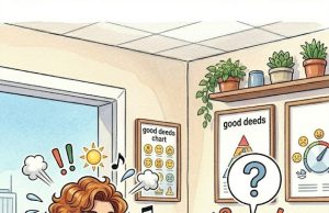 A lady comes home from her doctor