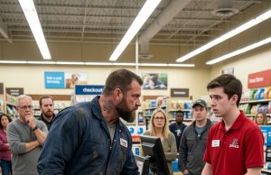 When a pet store manager suggested an elderly man give up his dog over a fourteen-dollar shortfall, I couldn’t stay quiet anymore right there in line.