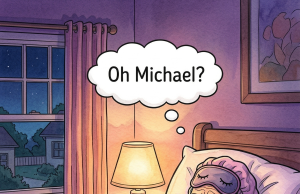 A married man was visiting his girlfriend