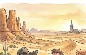 Pablo and Paco are riding through the desert on their horses.
