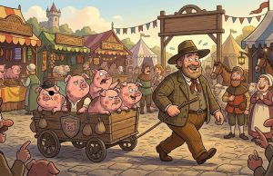 Farmers Find Genius Solution To Their Pig Problem