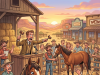 Little Johnny went with his father to a horse auction one Saturday afternoon.