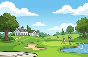 A Cozy Foursome on the Fairway