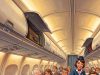 During a commercial airline flight