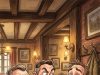 Three men are talking.